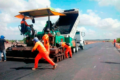 Aplicação CBUQ