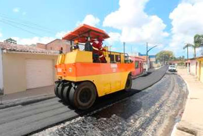 Obras de Pavimentação Asfáltica